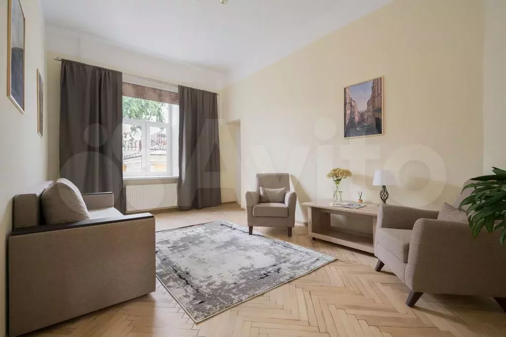 2-к. квартира, 60 м, 4/4 эт. - Фото 0