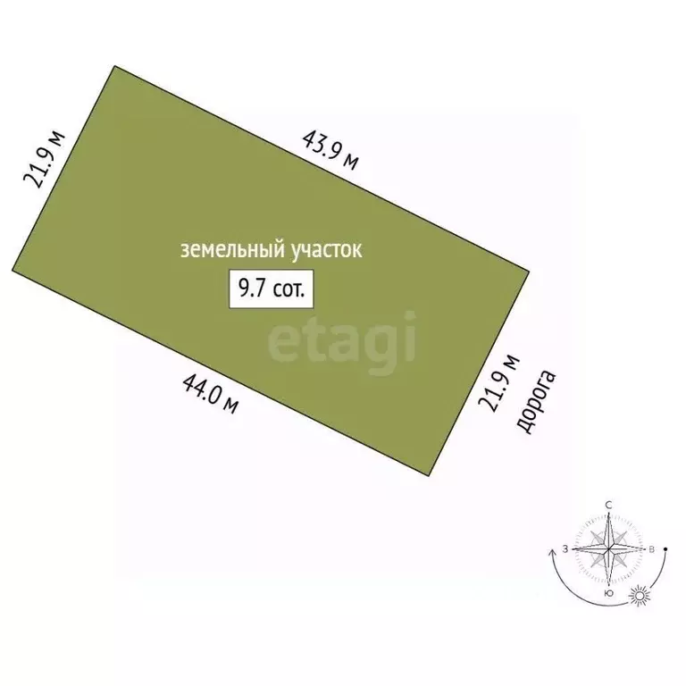 Участок в Ленинградская область, Всеволожский район, Имени Свердлова ... - Фото 2