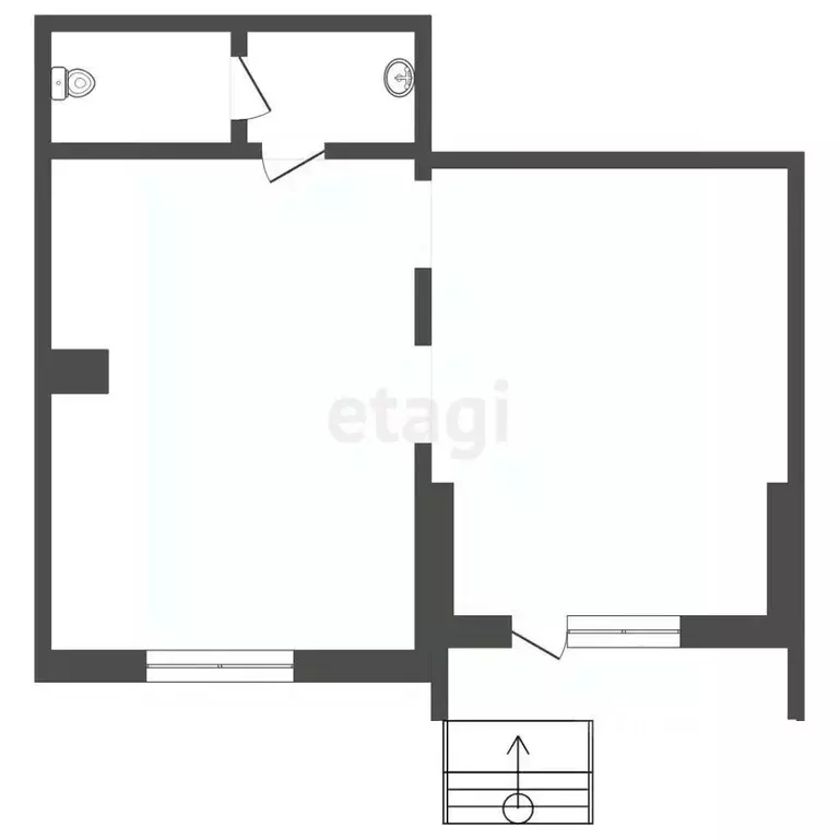 Торговая площадь в Москва Дубнинская ул., 37К1 (33 м) - Фото 2