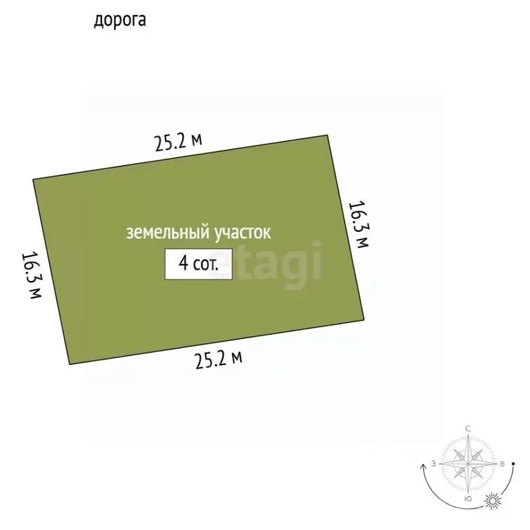 Участок в Севастополь с. Полюшко, 3А/55 (4.0 сот.) - Фото 2