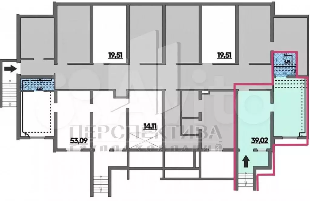 Продам офисное помещение, 44 м - Фото 0