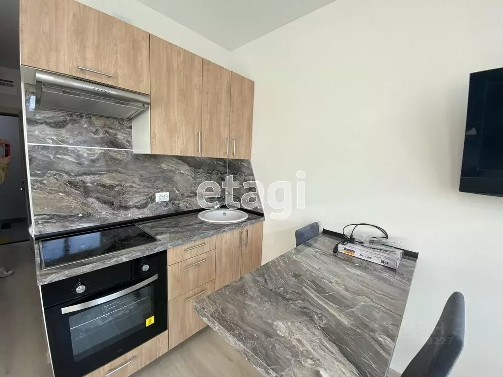 Студия Тюменская область, Тюмень ул. Алматинская, 6 (19.2 м) - Фото 1