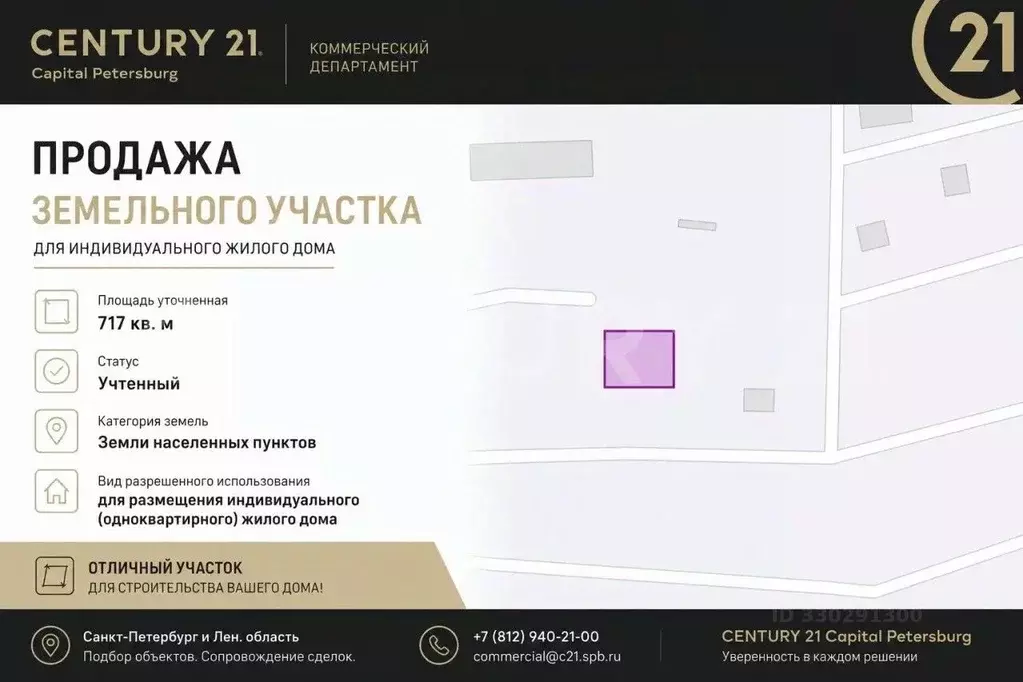 Участок в Ленинградская область, Выборгский район, Полянское с/пос, ... - Фото 1
