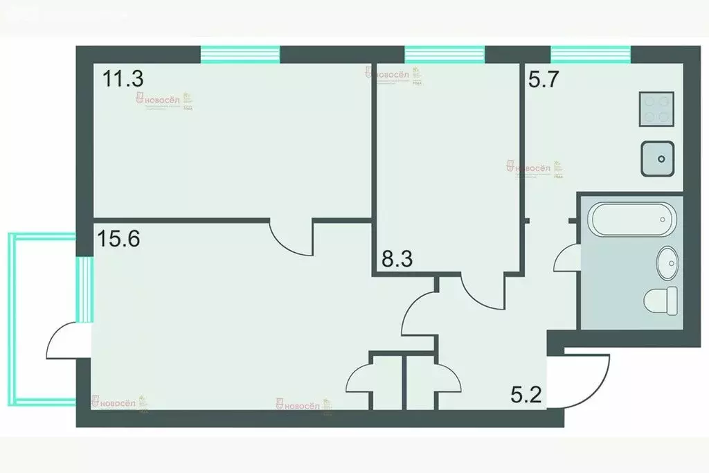 3-комнатная квартира: Екатеринбург, улица Фурманова, 46 (50 м) - Фото 0