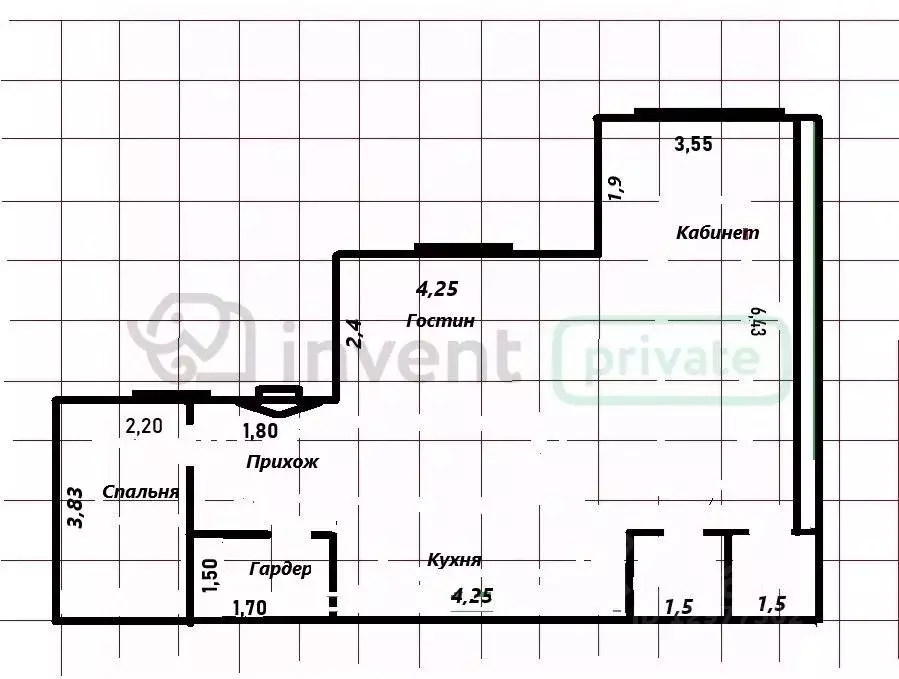 2-к кв. Калининградская область, Светлогорск Олимпийский бул., 2 (70.2 ... - Фото 2