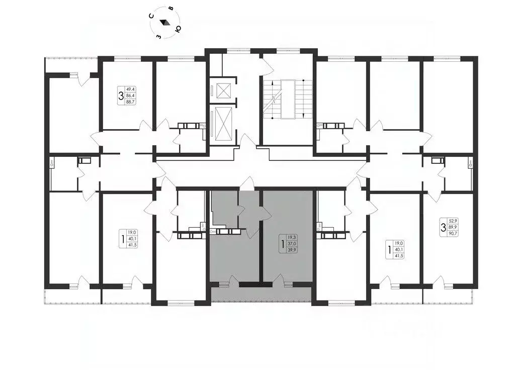 1-к кв. Воронежская область, Воронеж Первое Мая мкр, Май жилой ... - Фото 2