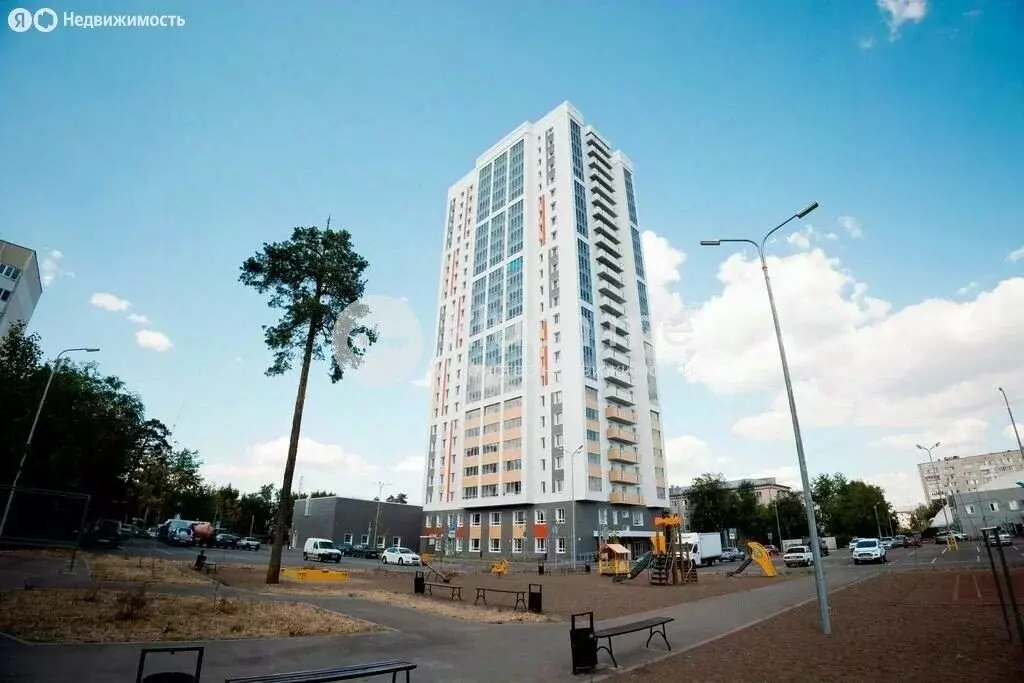 Квартира-студия: Казань, Бирюзовая улица, 1 (31.5 м) - Фото 1