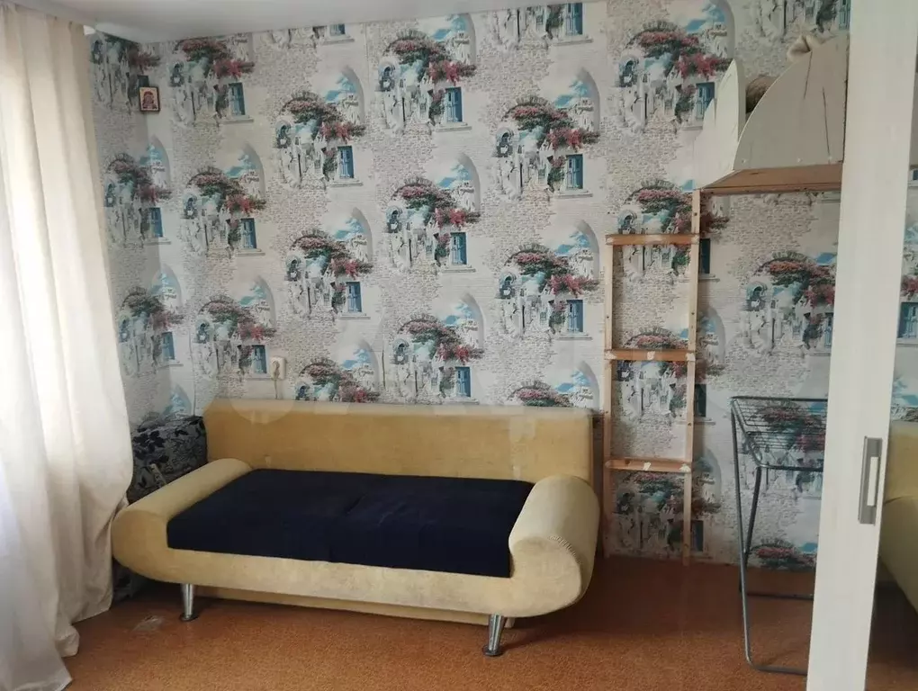 1-к. квартира, 38 м, 3/6 эт. - Фото 1