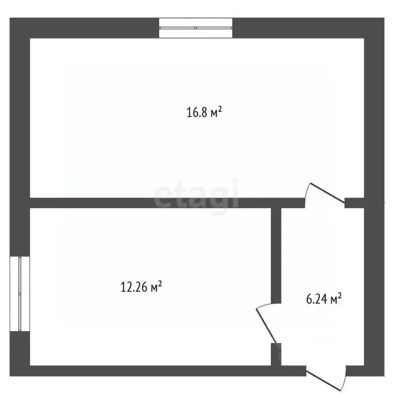 2-к кв. Краснодарский край, Анапа муниципальный округ, с. Гай-Кодзор ... - Фото 2