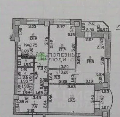 3-к кв. Орловская область, Орел Октябрьская ул., 77 (98.3 м) - Фото 2
