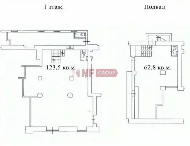 Торговая площадь в Москва просп. Мира, 48С6 (186 м) - Фото 1