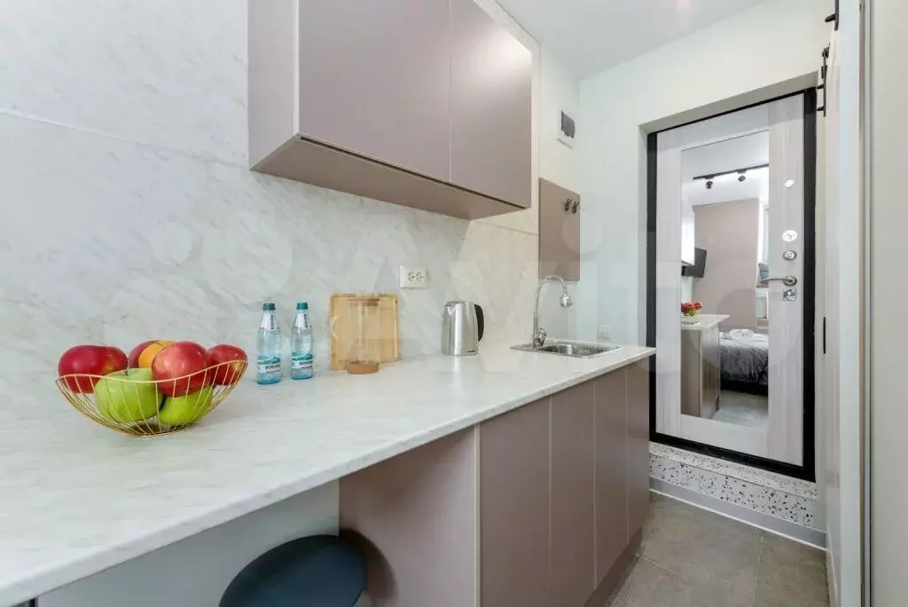 Апартаменты-студия, 14,9 м, 1/5 эт. - Фото 1