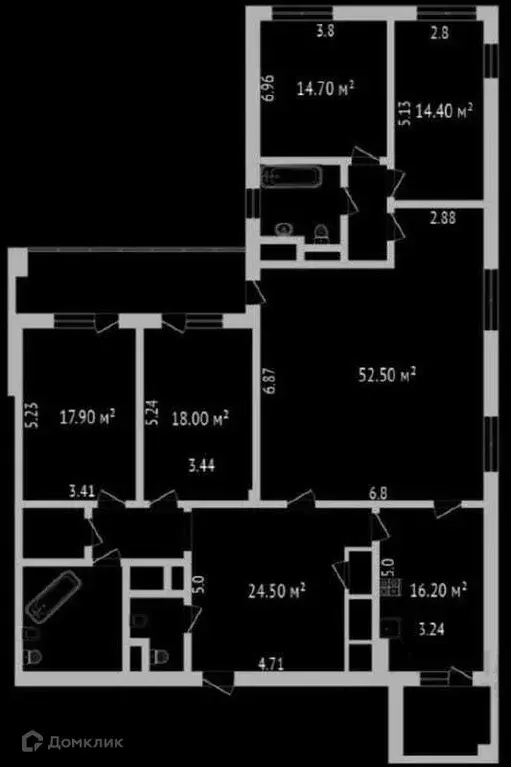 Продаётся 5-к квартира, 198.8 м - Фото 1