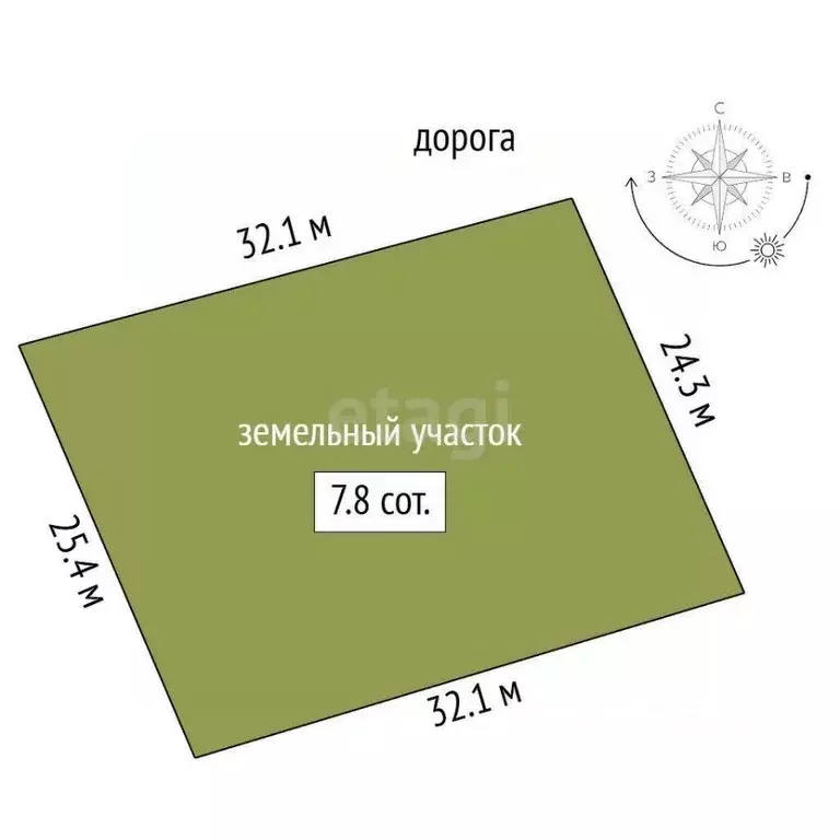 Участок в Крым, Ленинский район, Калиновское с/пос, Акташ-Кетен СТ, 2 ... - Фото 2