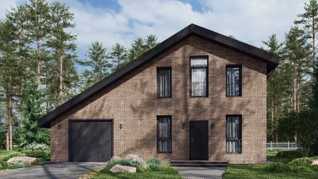 Коттедж в Новосибирская область, Мошковский район, пос. Октябрьский ... - Фото 1