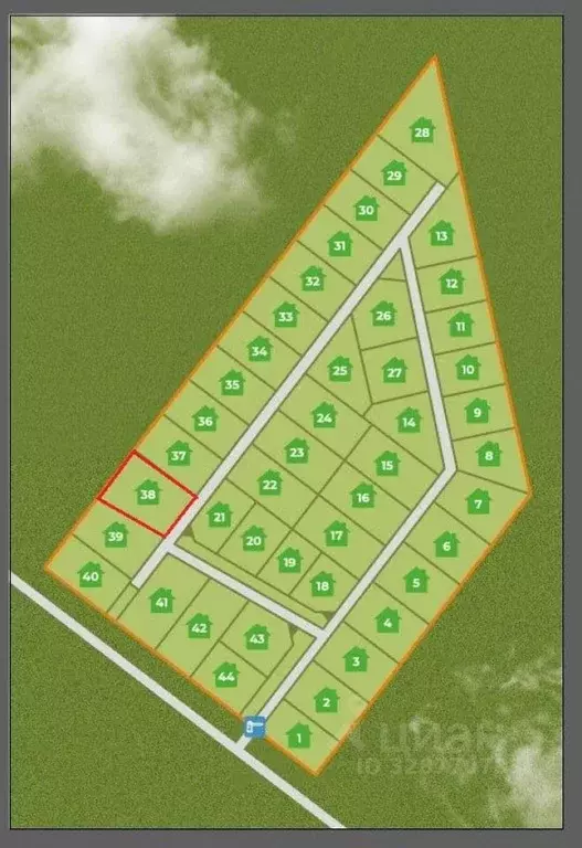 Участок в Московская область, Домодедово Акварель кп, 18 (8.33 сот.) - Фото 2