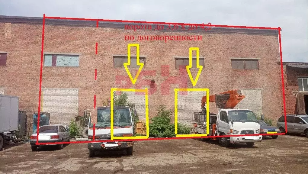 Кр.балка, тепло, ворота до 4,2м - Фото 0
