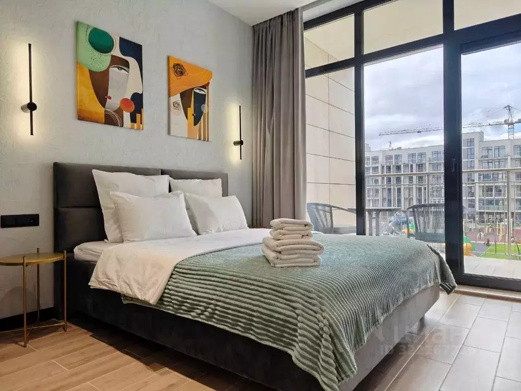 Студия Калининградская область, Зеленоградск ул. Гагарина, 87 (31.0 м) - Фото 2