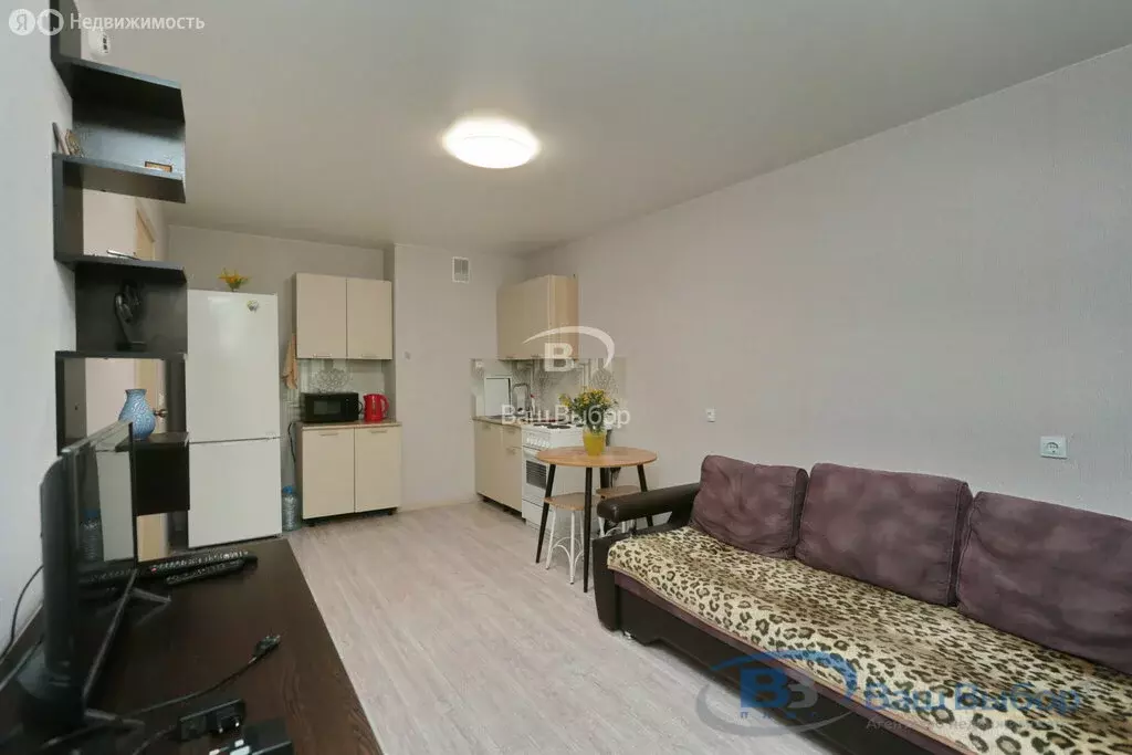Квартира-студия: Ростов-на-Дону, улица Висаитова, 8 (25 м) - Фото 1