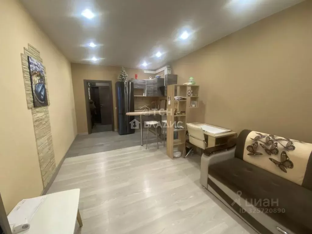 Студия Московская область, Пушкино Набережная ул., 2а (28.6 м) - Фото 1