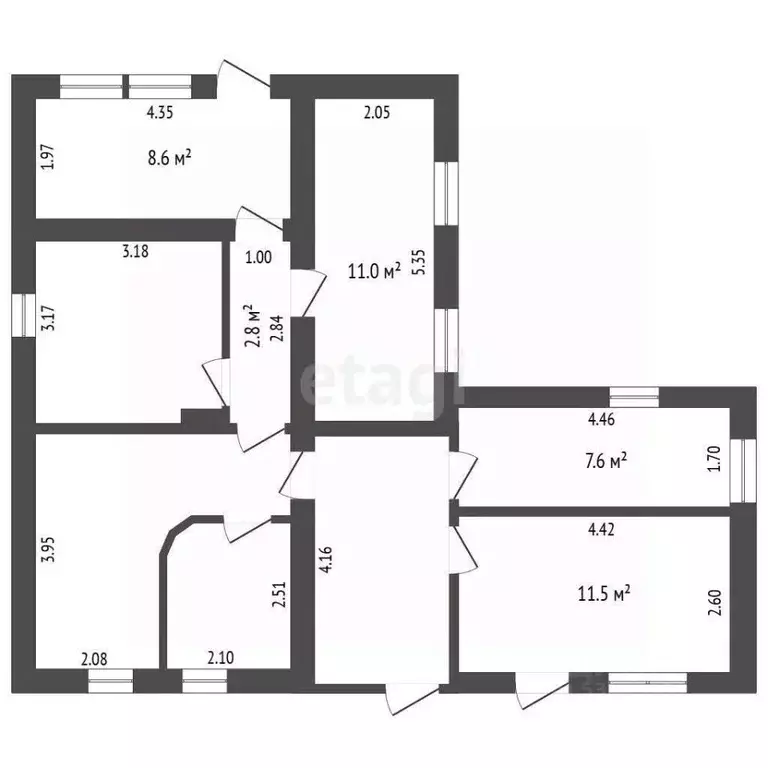 Дом в Ростовская область, Семикаракорск ул. Ленина (85 м) - Фото 1