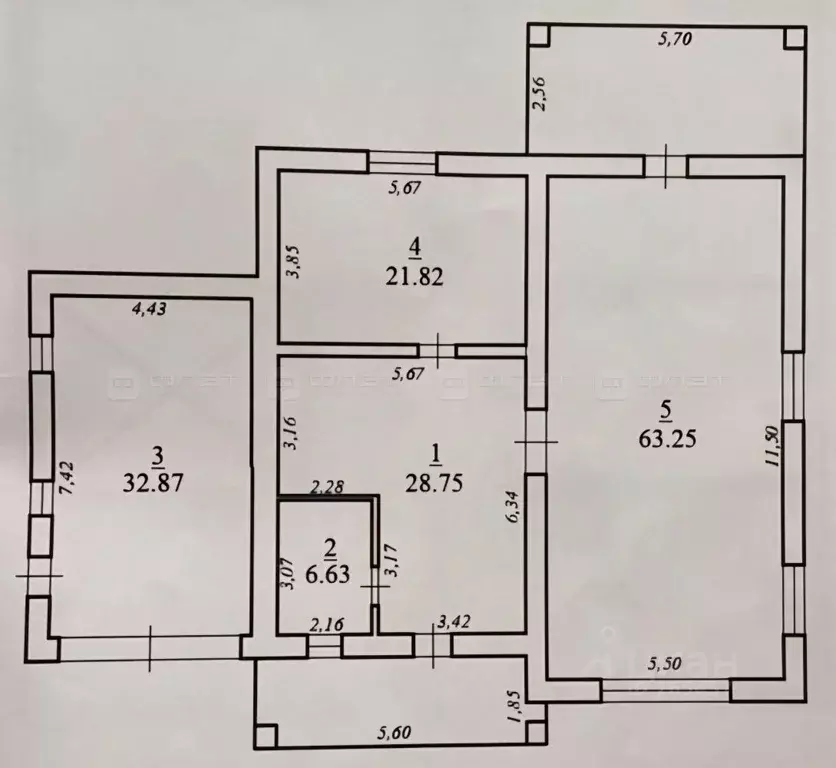 Дом в Татарстан, Лаишевский район, Песчано-Ковалинское с/пос, с. ... - Фото 2