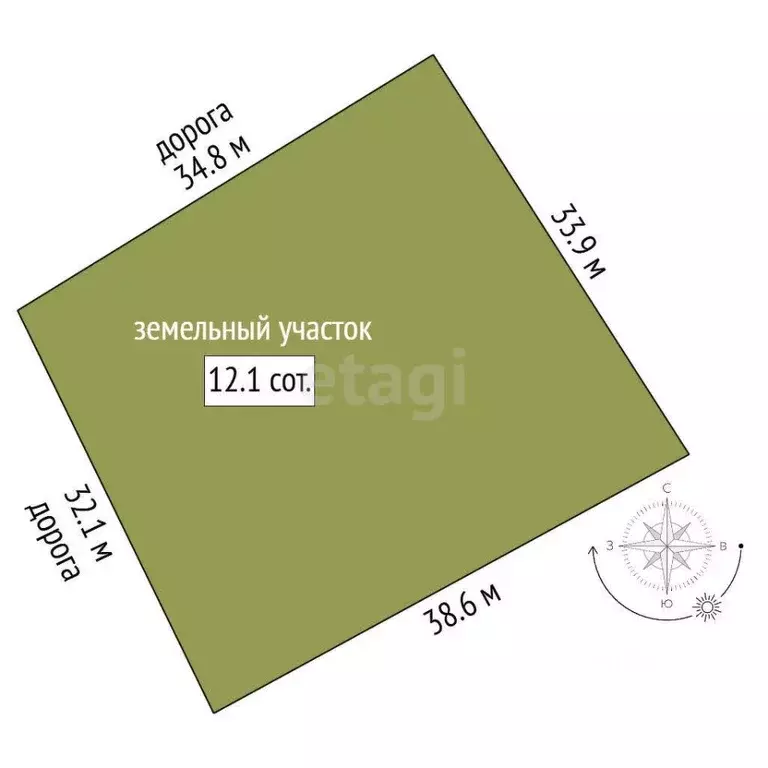 Участок в Свердловская область, Белоярский муниципальный округ, пос. ... - Фото 1