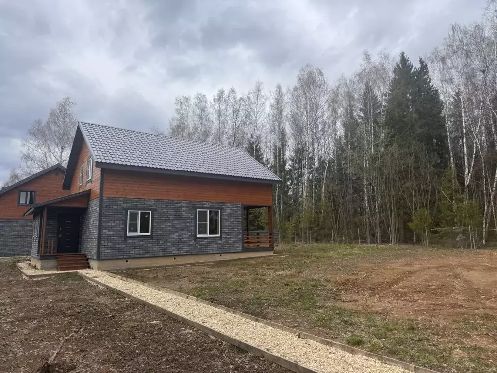 Дом в Калужская область, Боровский район, Совьяки с/пос, д. Рязанцево ... - Фото 0