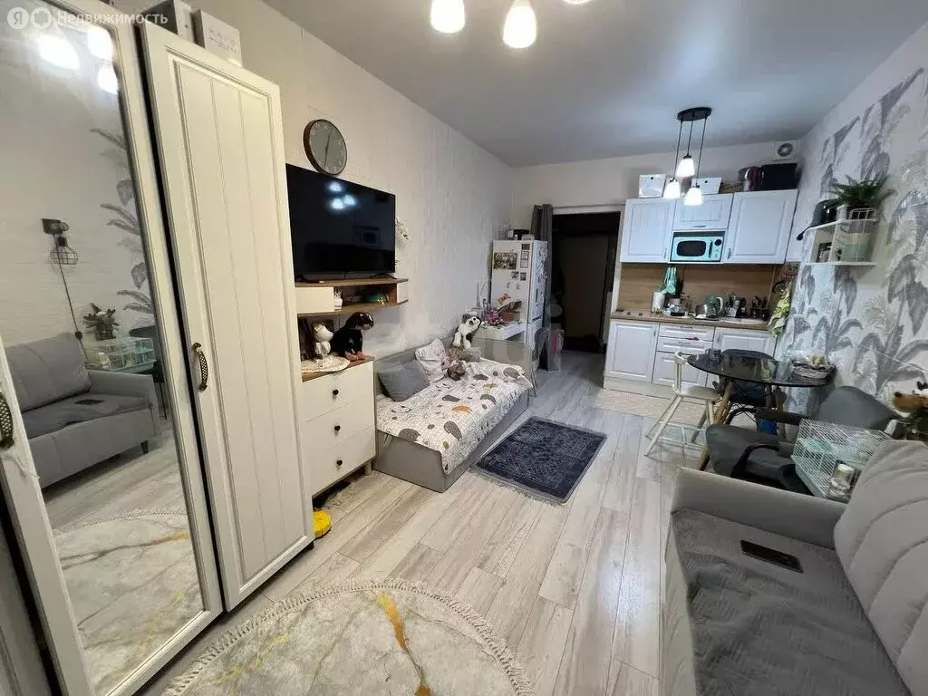 Квартира-студия: Ижевск, улица Городок Машиностроителей, 100Б (22.6 м) - Фото 1