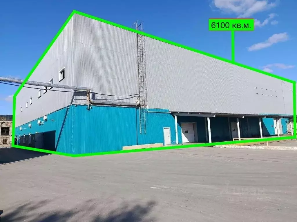 Склад в Самарская область, Самара ул. Земеца, 32лит354 (6100 м) - Фото 1