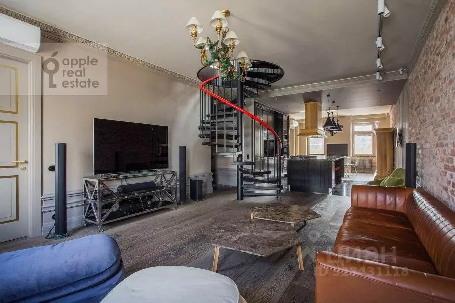 4-к кв. Москва Большой Патриарший пер., 4 (182.2 м) - Фото 1