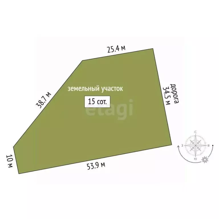 Участок в Мордовия, Саранск городской округ, пос. Пушкино  (15.0 сот.) - Фото 2