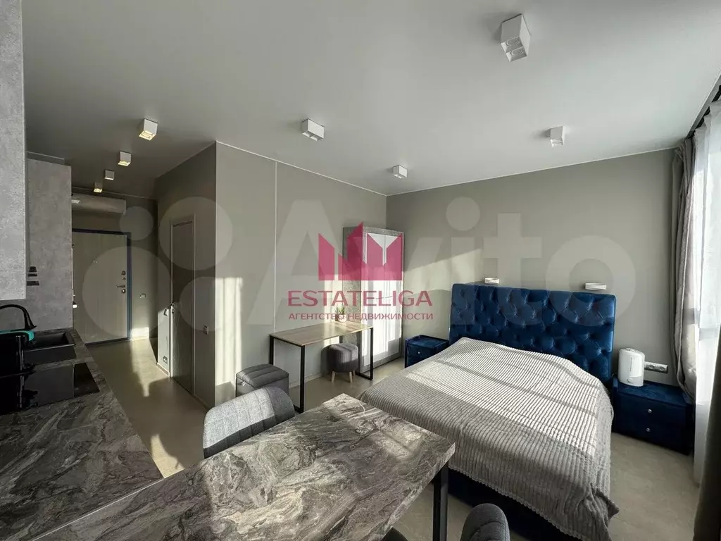 Квартира-студия, 29 м, 23/37 эт. - Фото 1