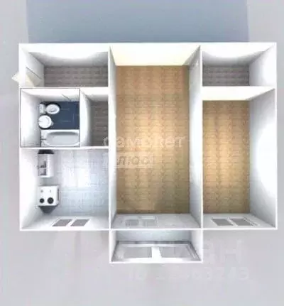 2-к кв. Нижегородская область, Нижний Новгород Светлоярская ул., 21 ... - Фото 2