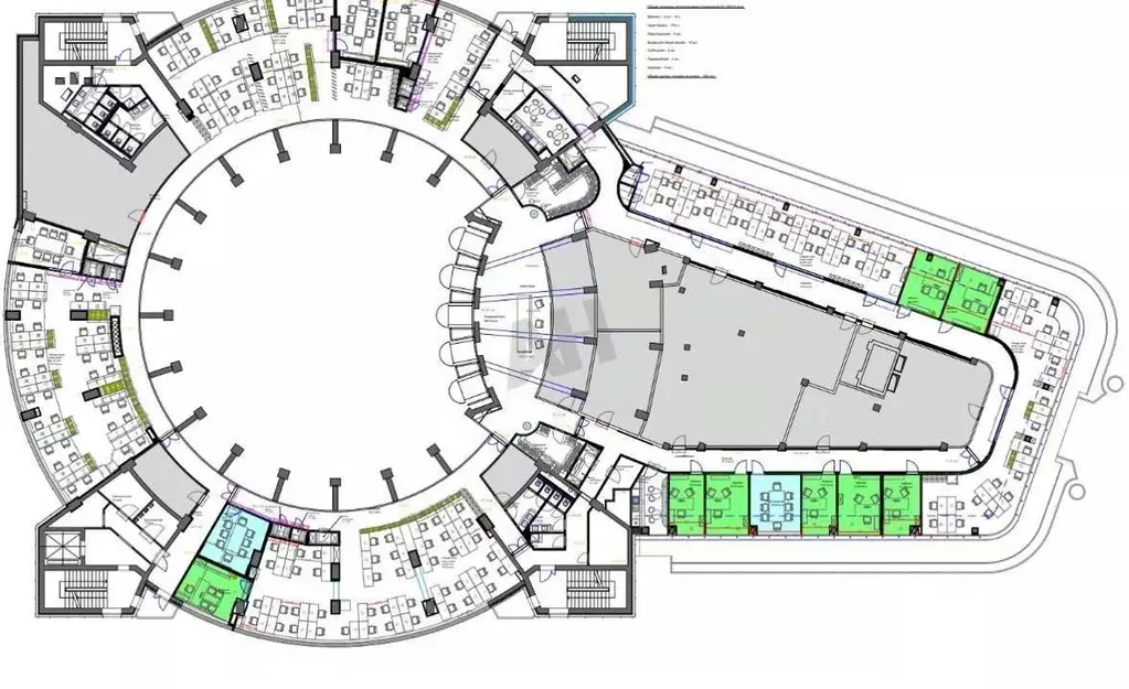 Помещение свободного назначения в Москва Тестовская ул., 10 (904 м) - Фото 2