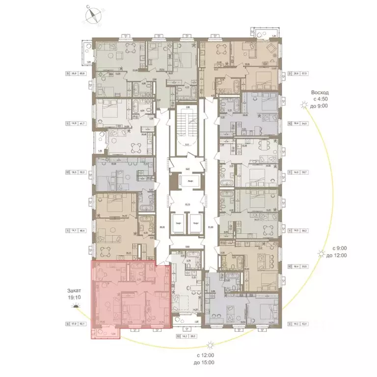 3-к кв. Башкортостан, Уфа бул. Яркий (61.45 м) - Фото 2