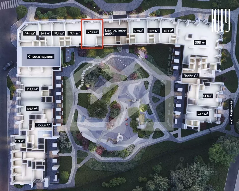 Помещение свободного назначения в Москва Лодочная ул., 27К2 (78 м) - Фото 2