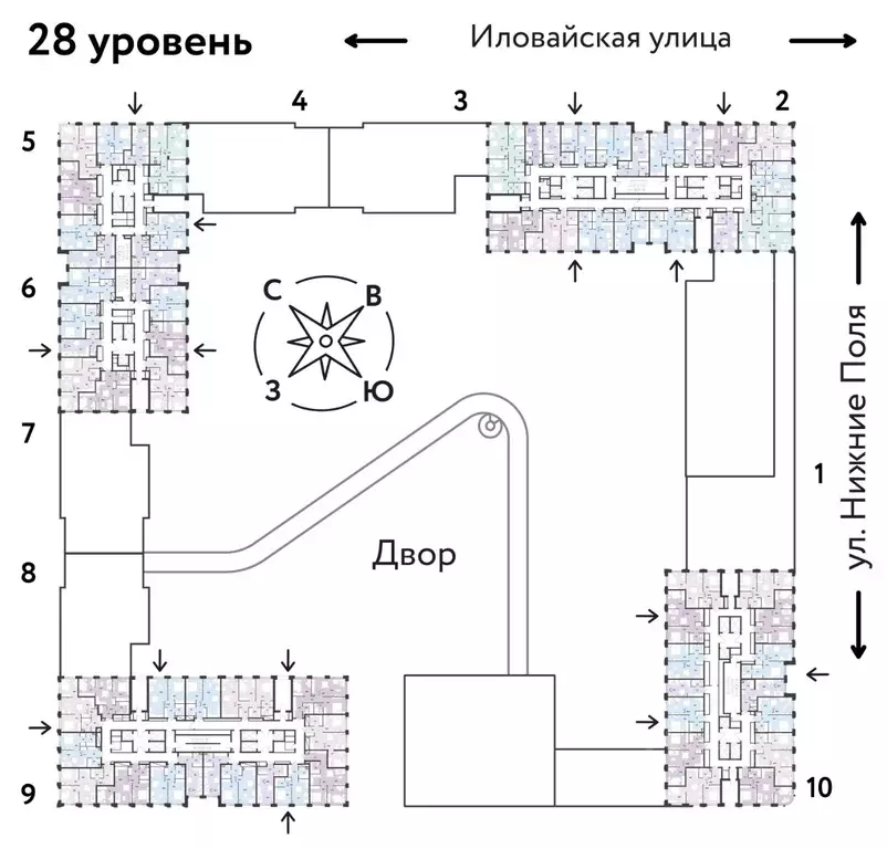 3-к кв. Москва Иловайская ул. (53.4 м) - Фото 1