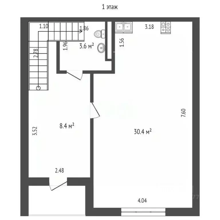 Таунхаус в Воронежская область, Борисоглебск Октябрьская ул., 104Б ... - Фото 2