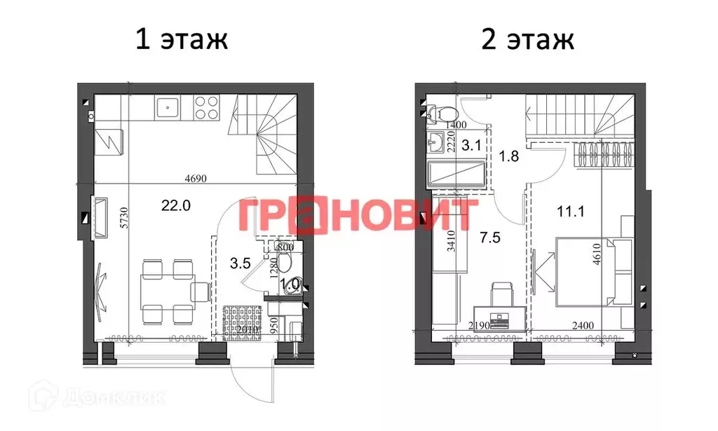 Продаётся 2-к квартира, 50 м - Фото 0