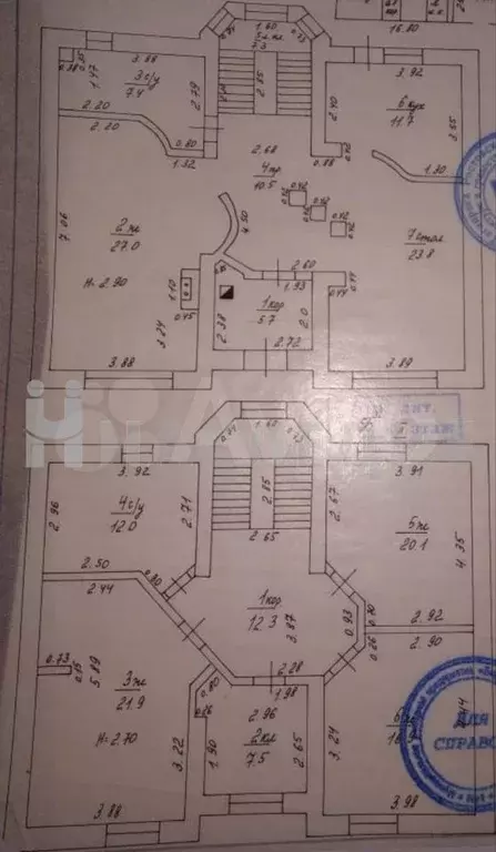 дом 300 м на участке 4 сот. - Фото 1