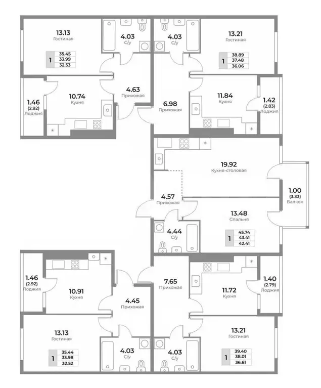 1-к кв. Калининградская область, Калининград Пригородная ул., 18 ... - Фото 2