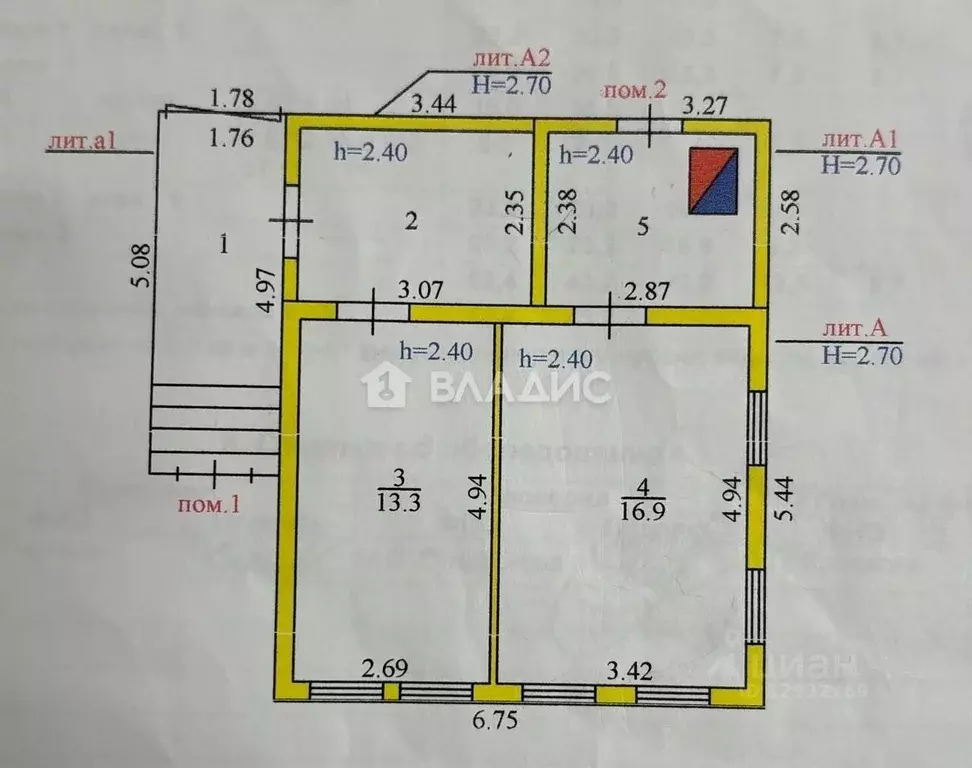 Дом в Пензенская область, Пенза проезд 3-й Каменский, 5 (48 м) - Фото 1