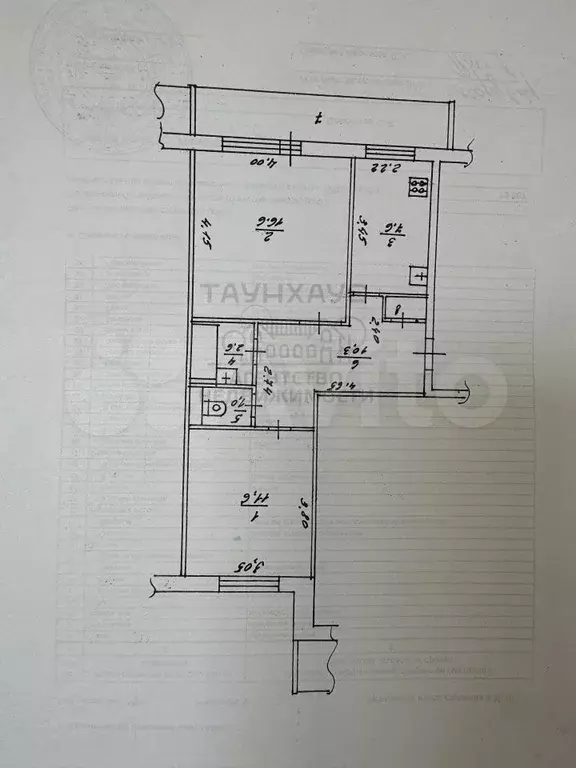 2-к. квартира, 50 м, 4/5 эт. - Фото 0