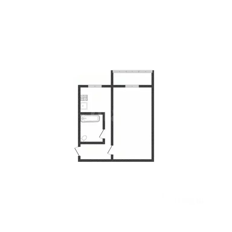1-к кв. Алтайский край, Бийск ул. Владимира Ленина, 236 (30.0 м) - Фото 2