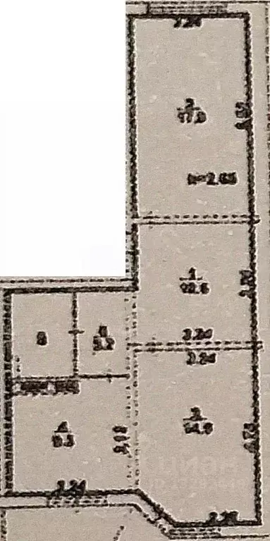 2-к кв. Воронежская область, Новоусманский район, пос. Отрадное ул. ... - Фото 2