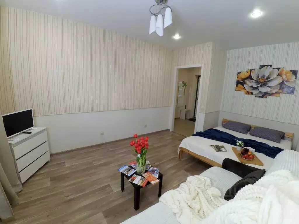 1-к кв. Татарстан, Казань ул. Родины, 24Г (36.0 м) - Фото 1