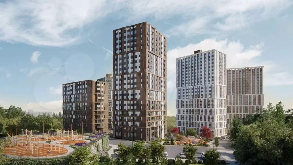 2-к. квартира, 61 м, 24/25 эт. - Фото 0