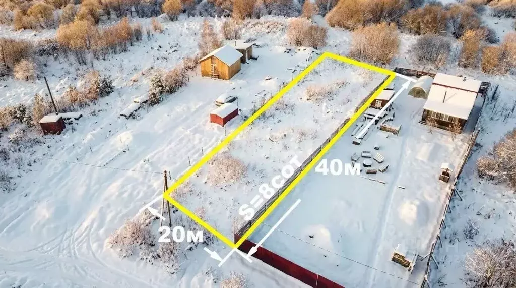 Участок в Томская область, Томск с. Тимирязевское, ул. Озерная (8.0 ... - Фото 1