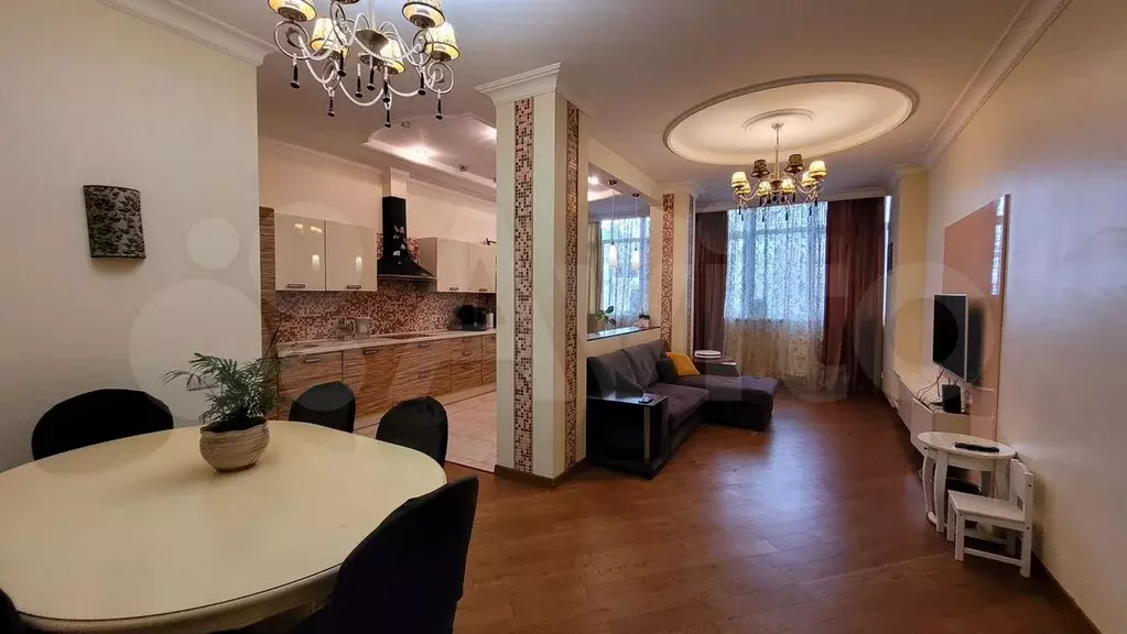 3-к. квартира, 127,4 м, 4/8 эт. - Фото 1